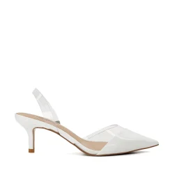 Dune London CONCERT - WHITE-Women Heels