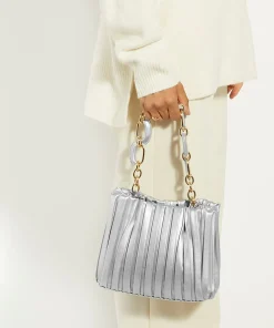 Dune London DINIDOMINIE - SILVER- Handbags