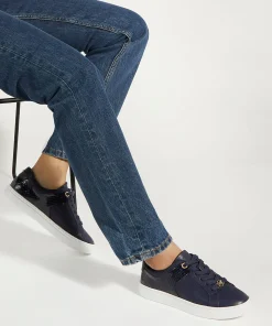 Dune London ELODIIE - NAVY-Women Flat Shoes | Trainers
