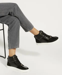 Dune London ENTERPRISED - BLACK-Women Flat Shoes | Trainers