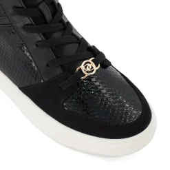Dune London ENTERPRISED - BLACK-Women Flat Shoes | Trainers