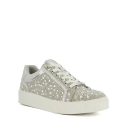 Dune London EVERLEAS - SILVER-Women Flat Shoes | Trainers