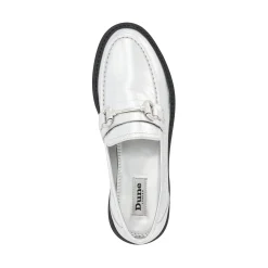 Dune London GALLAGHER - SILVER-Women Flat Shoes | Loafers