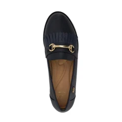 Dune London GESTURE - NAVY-Women Flat Shoes | Loafers