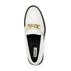 Dune London GIVE - WHITE-Women Flat Shoes | Loafers