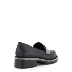 Dune London GLITTERING - BLACK-Women Flat Shoes | Loafers