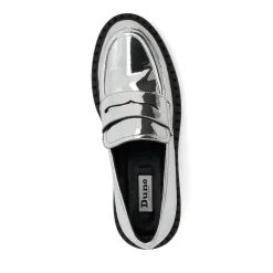 Dune London GRADUAL - SILVER-Women Flat Shoes | Loafers