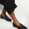 Dune London GRANDEUR - BLACK-Women Flat Shoes | Loafers