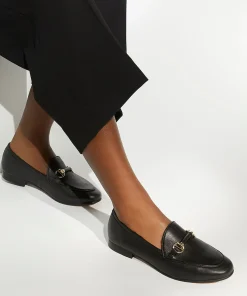 Dune London GRANDEUR - BLACK-Women Flat Shoes | Loafers