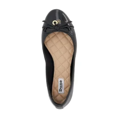 Dune London HALLO - BLACK-Women Flat Shoes | Ballet Pumps