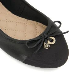 Dune London HALLO - BLACK-Women Flat Shoes | Ballet Pumps