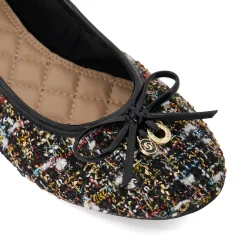 Dune London HALLO - BLACK-Women Flat Shoes | Ballet Pumps