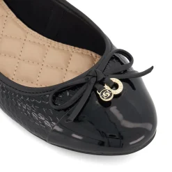 Dune London HALLO - BLACK-Women Flat Shoes | Ballet Pumps