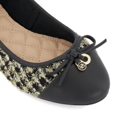 Dune London HALLO - GOLD-Women Flat Shoes | Ballet Pumps