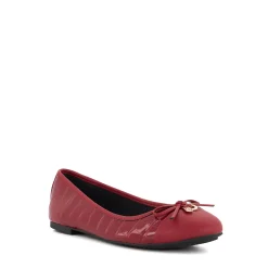 Dune London HALLO - RED-Women Flat Shoes | Ballet Pumps