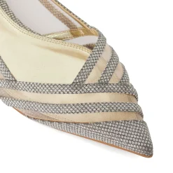 Dune London HARLENES - PEWTER-Women Flat Shoes | Ballet Pumps