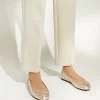 Dune London HARTLYNS - GOLD-Women Flat Shoes | Ballet Pumps