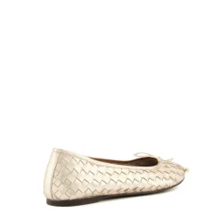 Dune London HARTLYNS - GOLD-Women Flat Shoes | Ballet Pumps