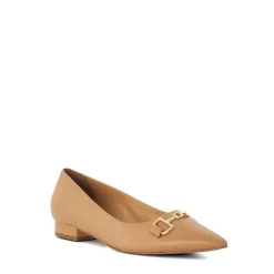 Dune London HAYDENNE - CAMEL-Women Flat Shoes | Ballet Pumps