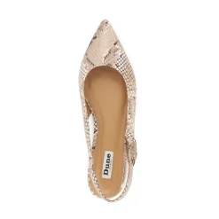 Dune London HEIGHTEN - REPTILE-Women Flat Shoes | Ballet Pumps