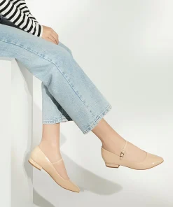 Dune London HIPPLIE - BLUSH-Women Flat Shoes | Ballet Pumps