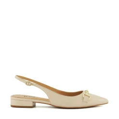 Dune London HOPEFUL - ECRU-Women Flat Shoes | Ballet Pumps