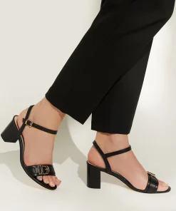 Dune London JESSIE - BLACK-Women Heeled Sandals | Block Heeled Sandals