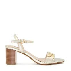 Dune London JESSIE - GOLD-Women Heeled Sandals | Block Heeled Sandals