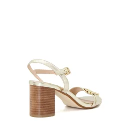 Dune London JESSIE - GOLD-Women Heeled Sandals | Block Heeled Sandals
