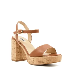 Dune London JODI - TAN-Women Heeled Sandals | Block Heeled Sandals
