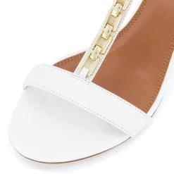 Dune London JUST - WHITE-Women Heeled Sandals | Block Heeled Sandals