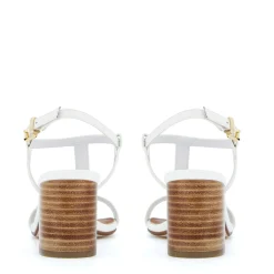 Dune London JUST - WHITE-Women Heeled Sandals | Block Heeled Sandals