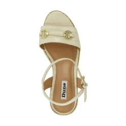 Dune London KAI - ECRU-Women Heeled Sandals | Wedge Sandals