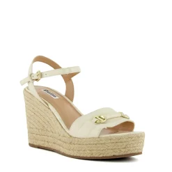 Dune London KAI - ECRU-Women Heeled Sandals | Wedge Sandals