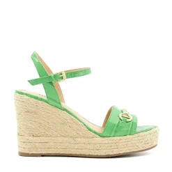 Dune London KAI - GREEN-Women Heeled Sandals | Wedge Sandals