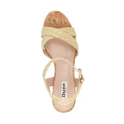 Dune London KELISA - BEIGE-Women Heeled Sandals | Wedge Sandals