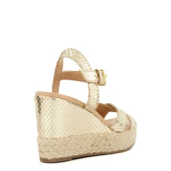 Dune London KIND - GOLD-Women Heeled Sandals | Wedge Sandals