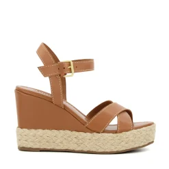 Dune London KIND - TAN-Women Heeled Sandals | Wedge Sandals
