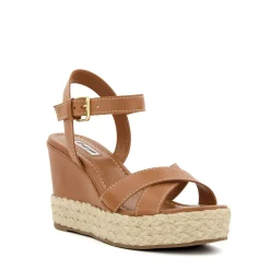 Dune London KIND - TAN-Women Heeled Sandals | Wedge Sandals