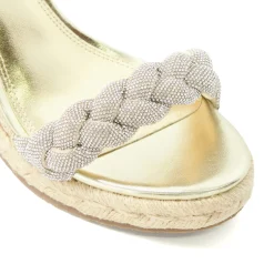 Dune London KINGDOM - GOLD-Women Heeled Sandals | Wedge Sandals