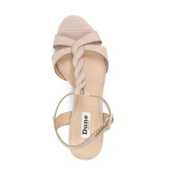 Dune London KOALA - ROSE GOLD-Women Heeled Sandals | Wedge Sandals