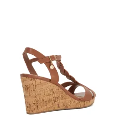 Dune London KOALA - TAN-Women Heeled Sandals | Wedge Sandals