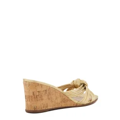 Dune London KOPE - GOLD-Women Heeled Sandals | Wedge Sandals