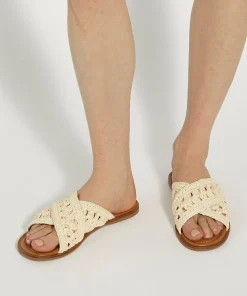Dune London LEVEL - NATURAL-Women Flat Sandals