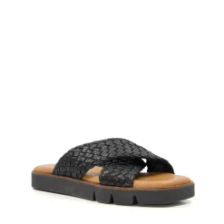 Dune London LEXEY - BLACK-Women Flat Sandals