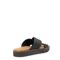 Dune London LEXEY - BLACK-Women Flat Sandals