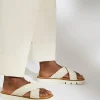 Dune London LEXEY - ECRU-Women Flat Sandals