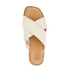 Dune London LEXEY - ECRU-Women Flat Sandals