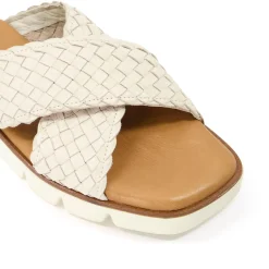 Dune London LEXEY - ECRU-Women Flat Sandals