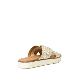 Dune London LEXEY - GOLD-Women Flat Sandals